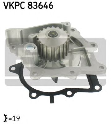 VKPC 83646 SKF - Насос охолоджуючої рідини1